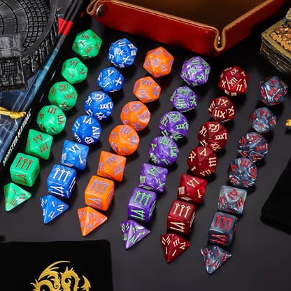 Polyhedral Dice Set (42 Count)