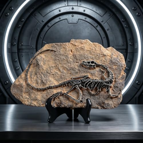 Resin Dinosaur Fossil Statue Model Simulated Skeleton Home Office Display Decorative Craft Box Decoration