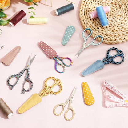 6 Pcs Small Embroidery Scissors (6 Count)