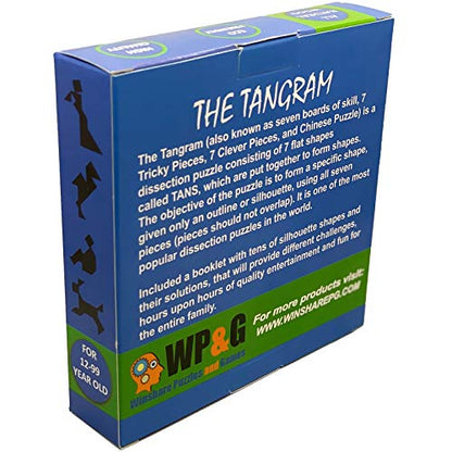 Tangram Wooden Puzzle Geometry Game