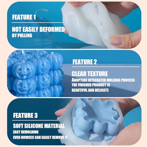 Halloween Candle Molds