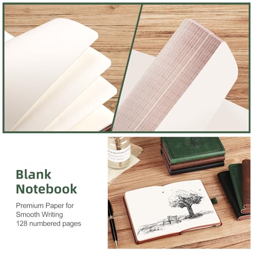 Small Blank Pocket Notebook