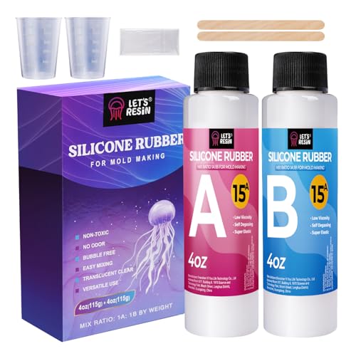 8oz Silicone Mold Making Kit (8 Ounce)