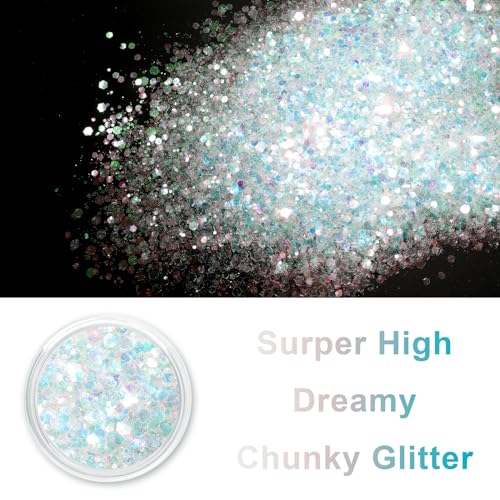 Opal Chunky Glitter