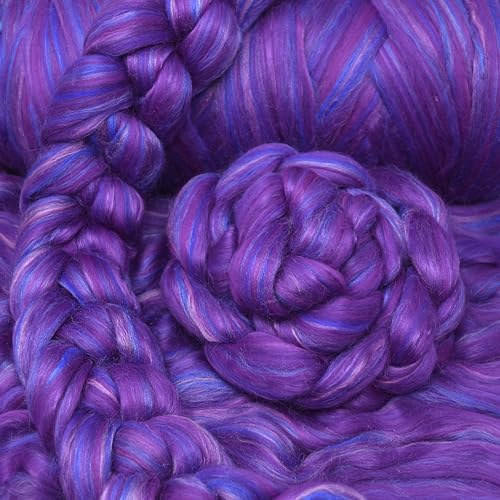 Merino Silk Luxe Tonal Designer Blend. Superfine Merino