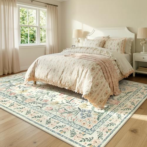 Boho 8x10 Area Rugs for Living Room (80 Sq Ft)