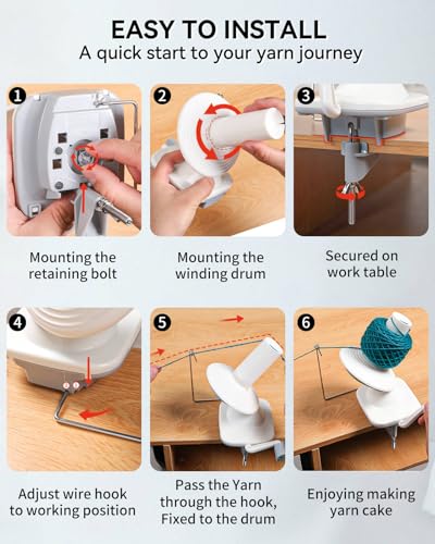 3.5 OZ Manual Yarn Cake Winder