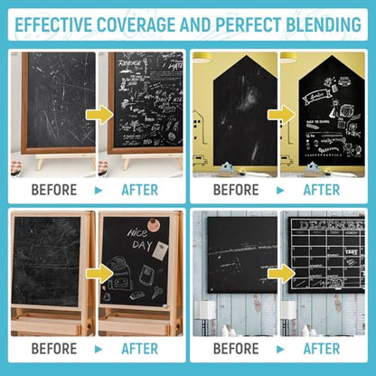 Chalkboard Paint Black Chalk Board Touch Up Paint for Wood