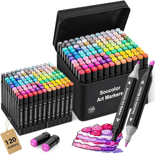 120 Alcohol Markers (120 Count)