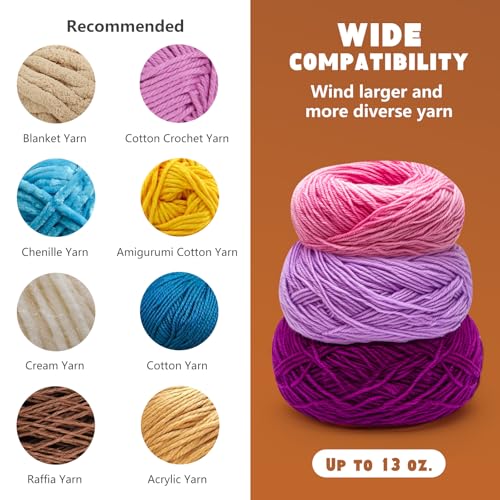 Yarn Winder Electric Yarn Ball Winder for Crocheting