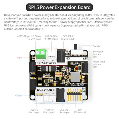 6DOF Robotic Arm for Raspberry Pi5