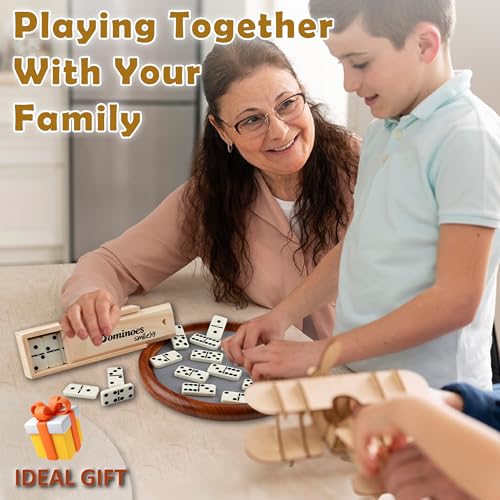 Double Six Dominoes Set for Adults