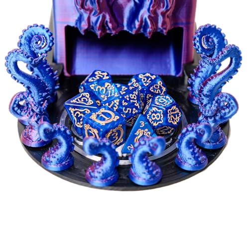 3D BEST Q Cthulhu DND D&D Dice Tower (7 Count)