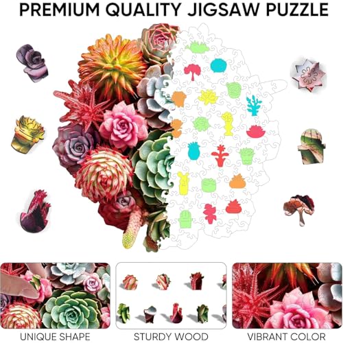 Wooden Puzzles for Adults 200 Pieces (200 Count)