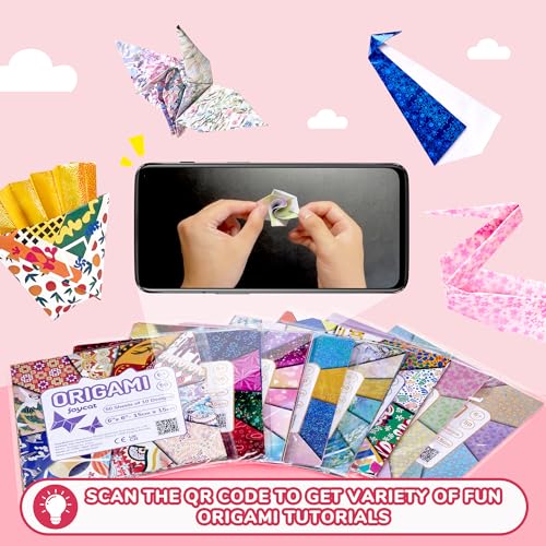Textured Origami Paper (50 Count)