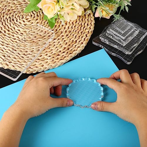 4" x 4" Acrylic Stamp Block