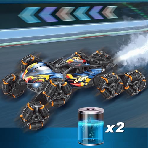 Cool 8 Wheels Hand Controlled rc Stunt Car Toys