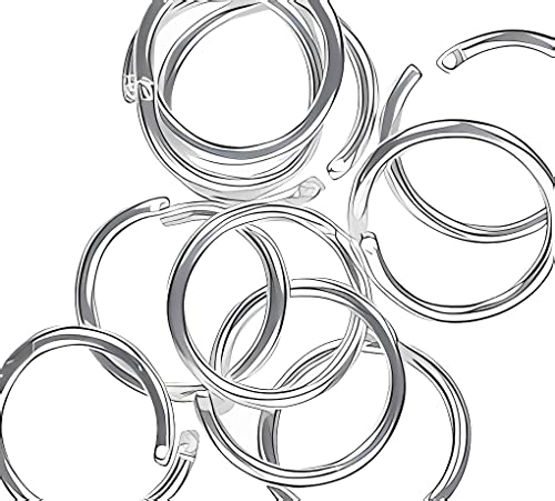 8mm Secure Jump Ring Locking Design
