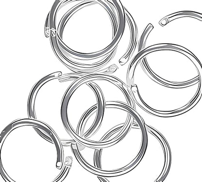 8mm Secure Jump Ring Locking Design