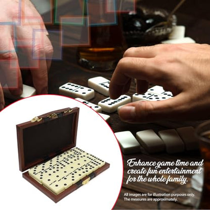 Premium Double 6 Dominoes Set (28 Count)