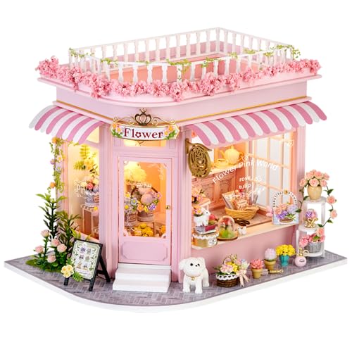 DIY Miniature Dollhouse Kit with Furniture Plus Dust Proof & Music Movement