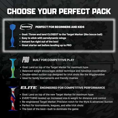 Game Rookie Pack Suction Cup Dart Game