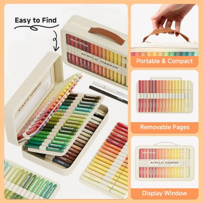 Acrylic Paint Markers (84 Count)