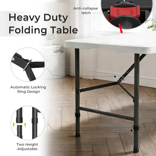 4FT Folding Table