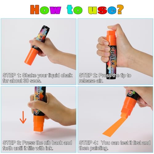 Liquid Chalk Markers (8 Count)