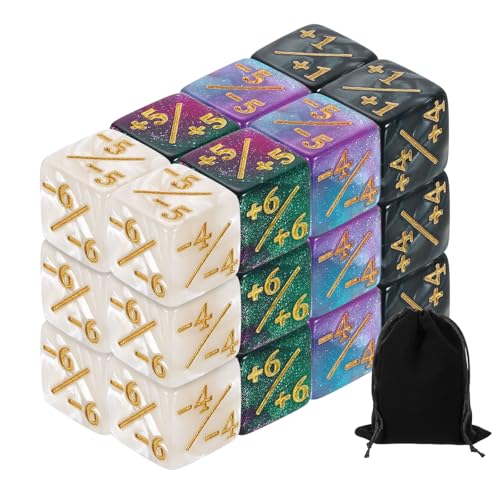 24Pcs Magic Dice Counters (24 Count)