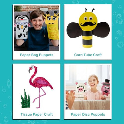 20 Award Winning Animal Toddler Arts and Crafts for Kids Ages 3