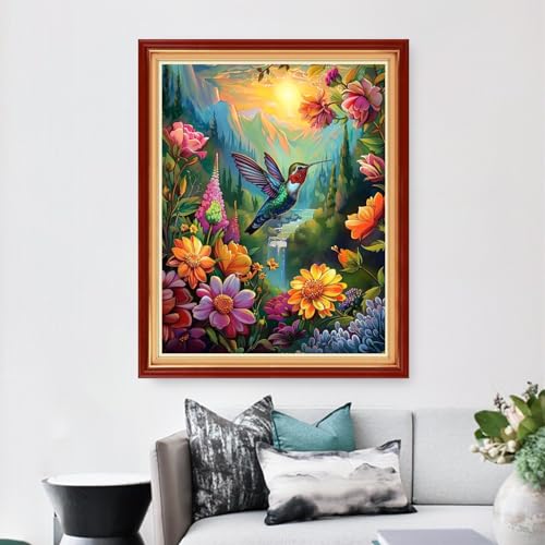 Stamped Cross Stitch Kits Full Range of Embroidery Patterns Starter Kits for Beginners Adult DIY Cross Stitches Needlepoint Kits 11CT