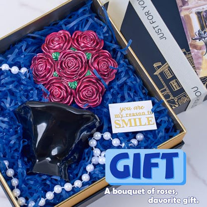 Rose Jar Resin Mold with Lid