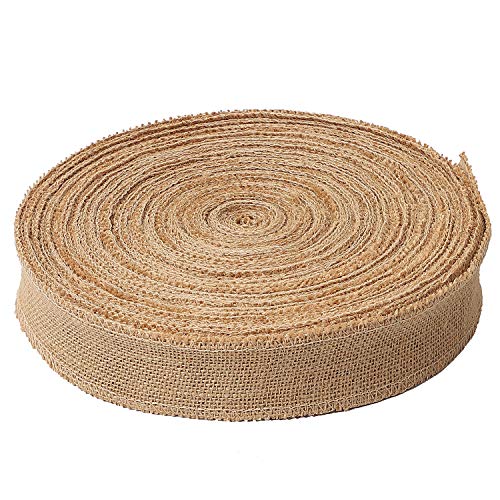 1 Inch Burlap Ribbon (81 Foot)