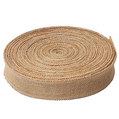 1 Inch Burlap Ribbon (81 Foot)