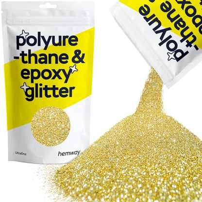 Resin Glitter Sand Gold 100g Polyurethane & Epoxy Glitter (100 Gram)