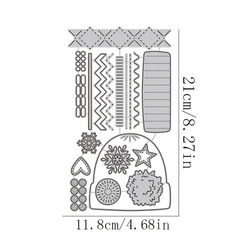 Festivals Metal Cutting Die for Scrapbooking