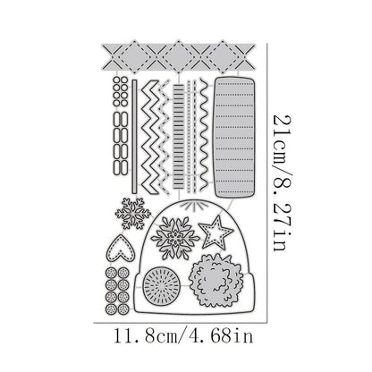 Festivals Metal Cutting Die for Scrapbooking