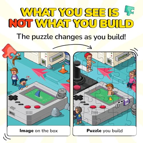 Jigsaw Puzzles 1000 Pieces with Storytelling Comics (1000 Count)