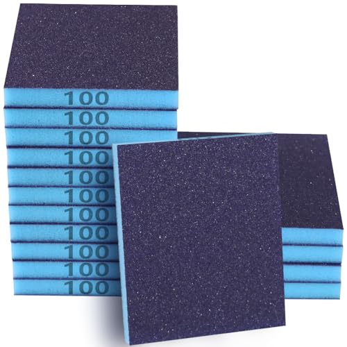 16 Pack 100 Grits Sanding Sponge (16 Count)