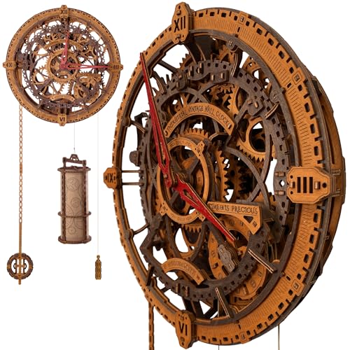 Steampunk 3D Puzzle Clock