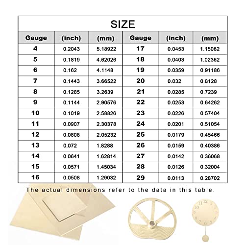 14 Gauge Brass Sheet