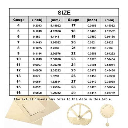 14 Gauge Brass Sheet