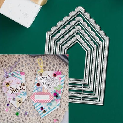 Geometric Cutting Die for Scrapbooking