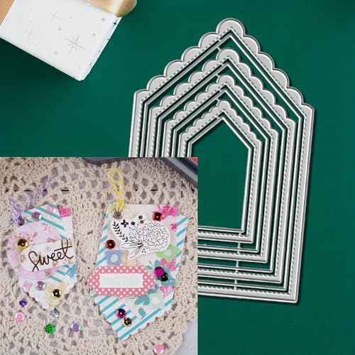 Geometric Cutting Die for Scrapbooking