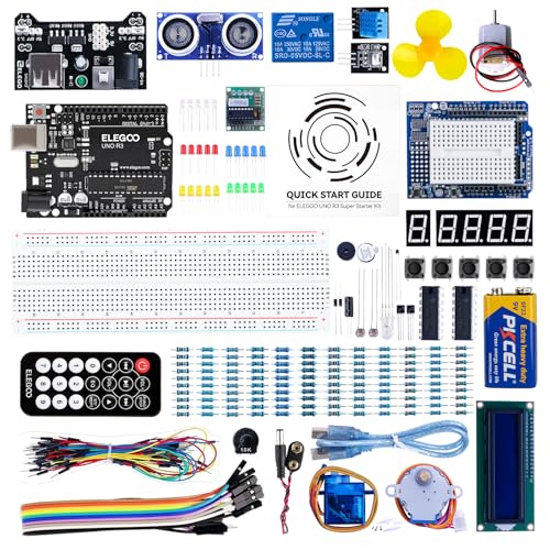 UNO R3 Project Super Starter Kit with PDF Tutorial for Beginners