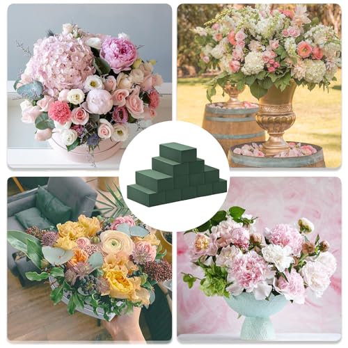 12 Pcs Wet & Dry Floral Foam Blocks