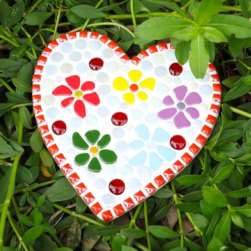454g (1 LB) Ceramic Mosaic Tile for Crafts Bulk Mini Pebbles Glass Mosaic Tile Supplies, Petal Irregular Broken Ceramic Tiles for Mosaics Craft Kits Green Mix (OP300) (220 .)