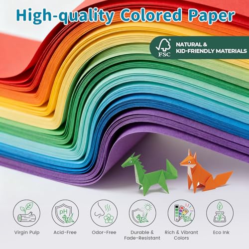 250 Sheets Origami Paper Craft Kits