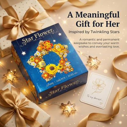 Botanicals Star Flowers Building Block Set